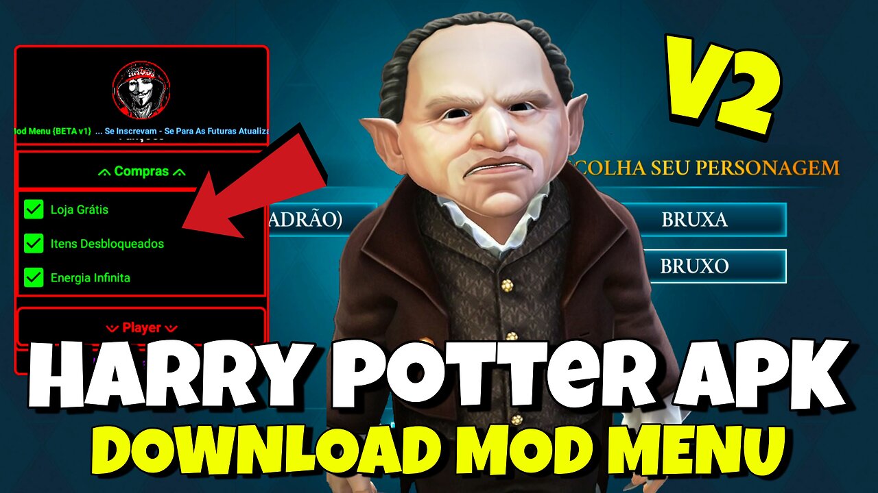 MOD MENU HARRY POTTER HOGWARTS MYSTERY V2023 (DOWNLOAD)