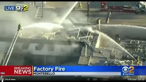 Breaking: Another food processing facility has caught on fire Ca.