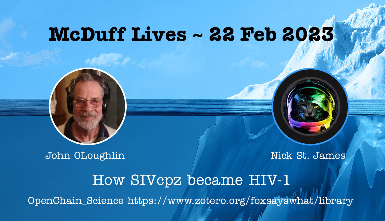 22 Feb 2023 McDuff Lives - How SIV became HIV