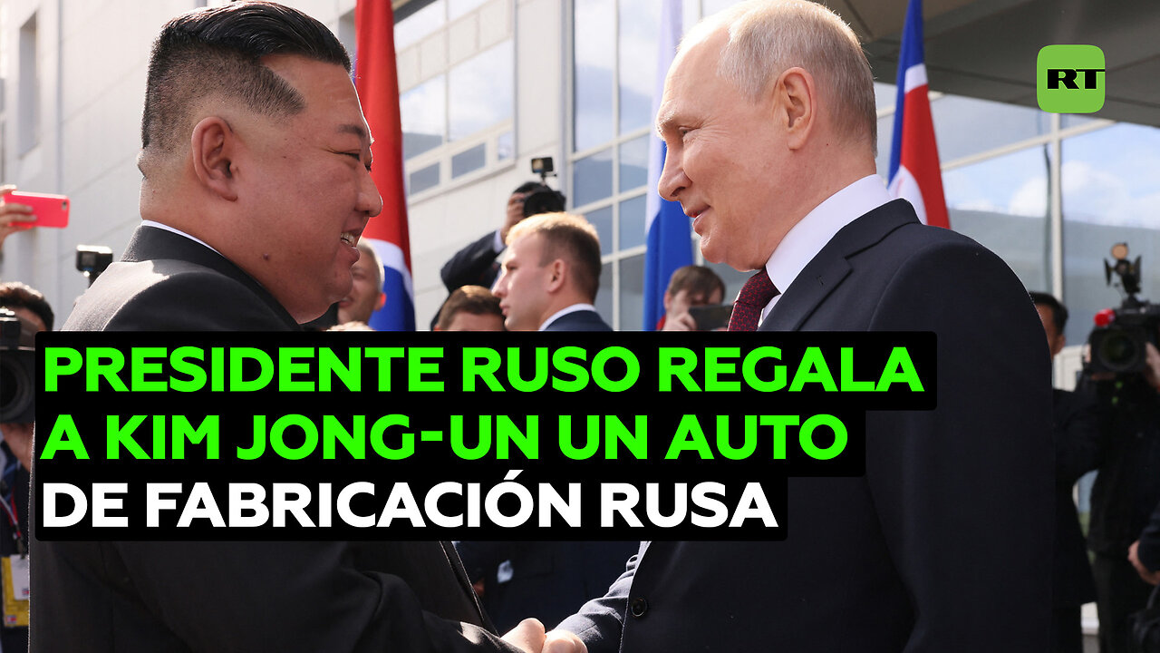 Putin regala a Kim Jong-un un auto de fabricación rusa