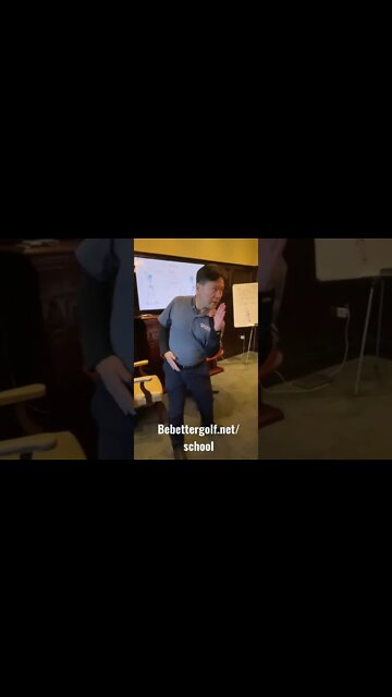Dr Kwon at Be Better Golf Elite School