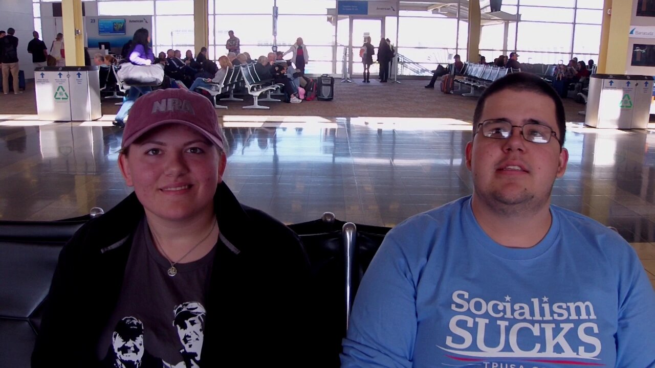 Voices of CPAC 2017 Michael and Mya at the Airport after CPAC