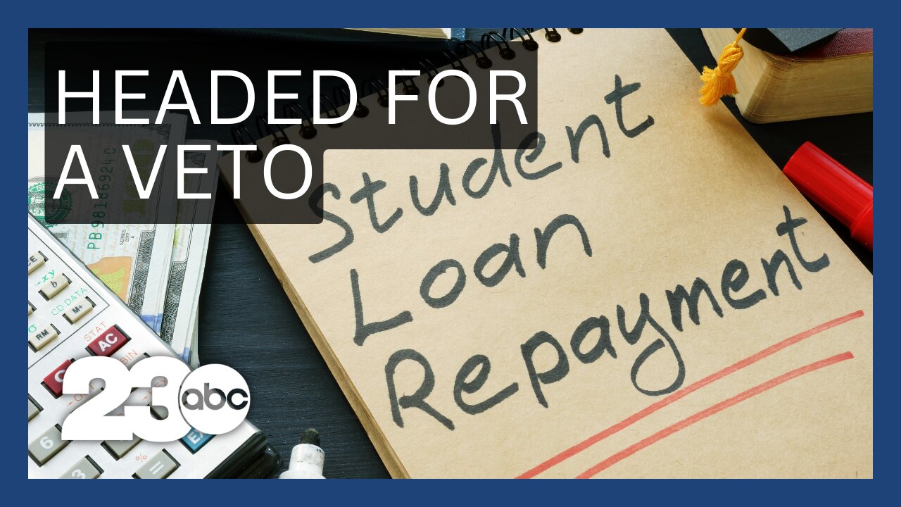 White House vows to veto bill that blocks student debt relief plan