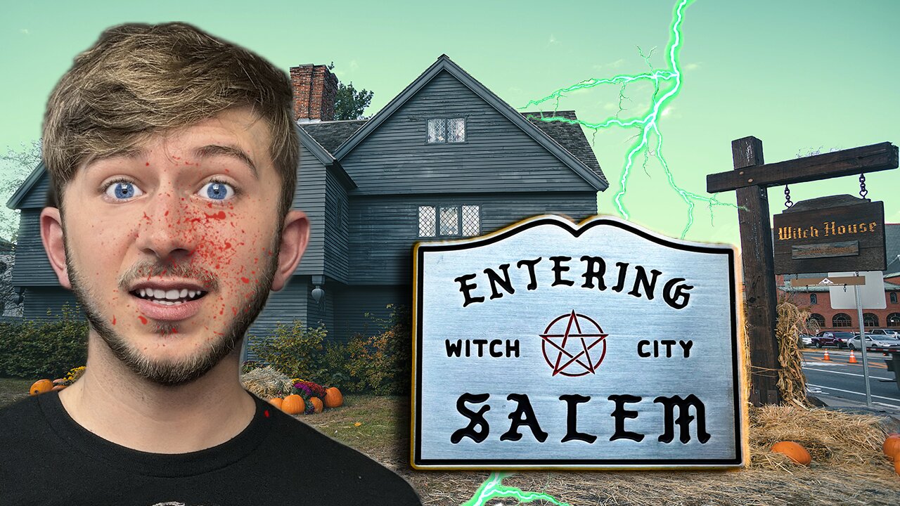 I SPENT HALLOWEEN IN HAUNTED SALEM MA