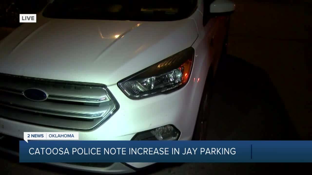 Jay parking violations on the rise