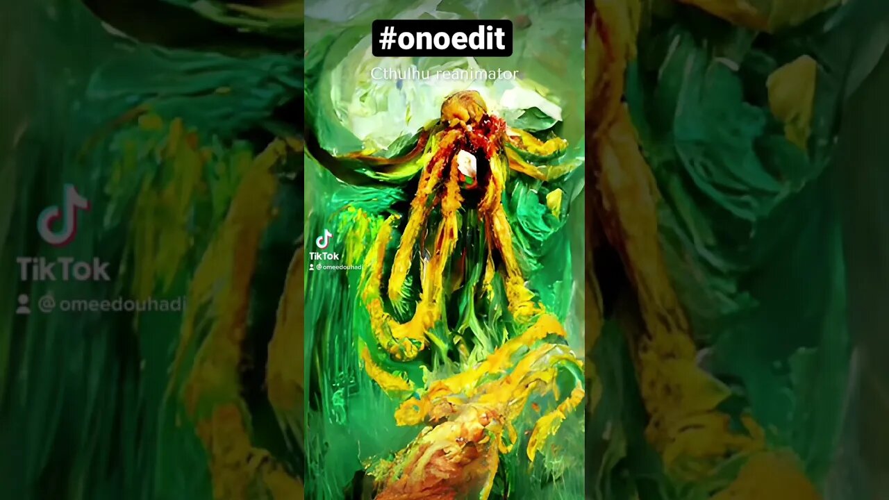 Cthulhu art #onoedit #cthulhu #art