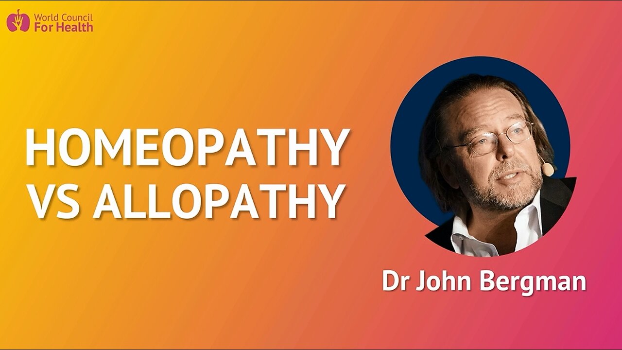 Dr John Bergman on the Balance Between Homeopathy & Allopathy