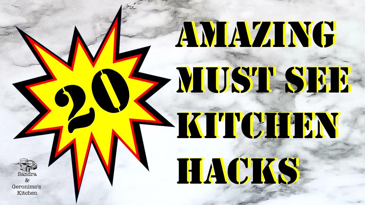 20 Amazing Kitchen Hacks