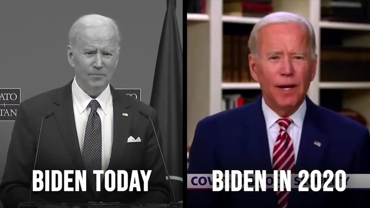 Joe Biden let your yea be yea; and your nay, nay.