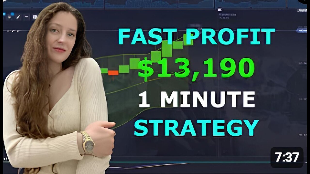 $13,190 Fast Profit using this 1 Minute Trading Strategy