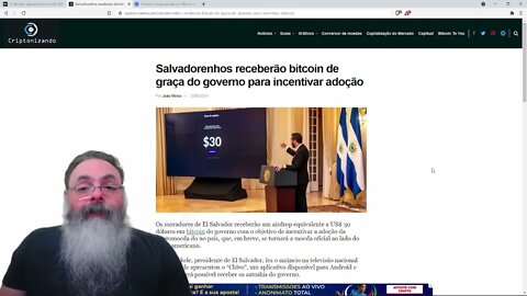 Governo de El Salvador vai dar 30 dólares em bitcoin para cada cidadão — PETER TURGUNIEV