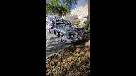 Patriotic car