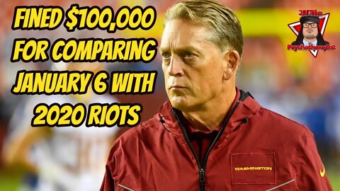 Washington Commanders Fines Defensive Coordinator $100,000 for Comparing January 6 with 2020 Riots