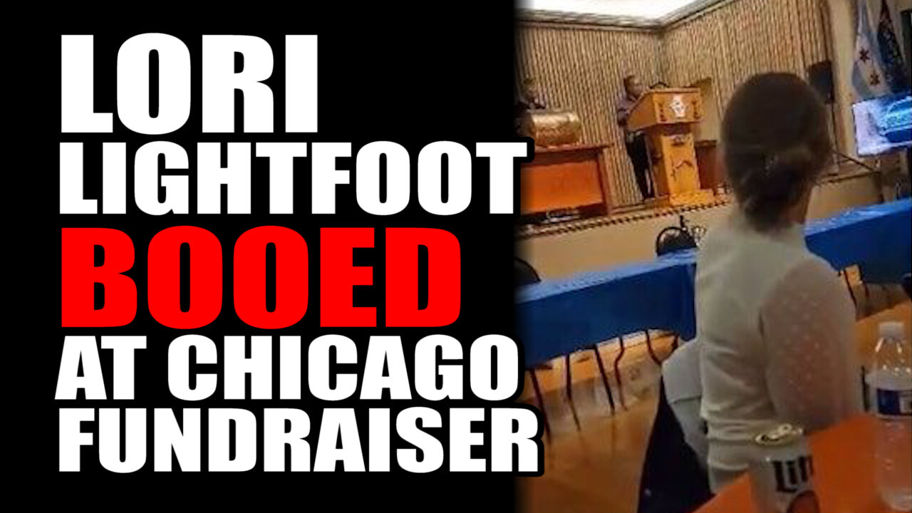 Lori Lightfoot BOOED at Chicago Fundraiser