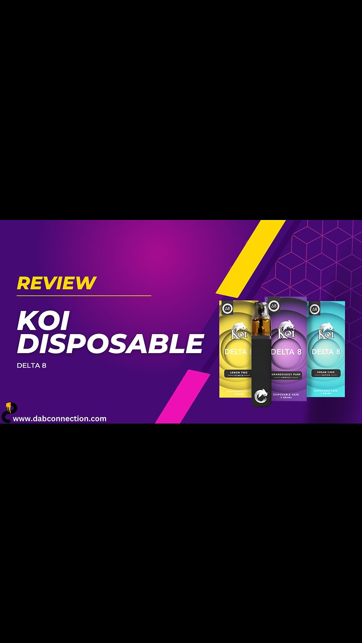 KOI Delta 8 Disposable Review - Smooth and Satisfying