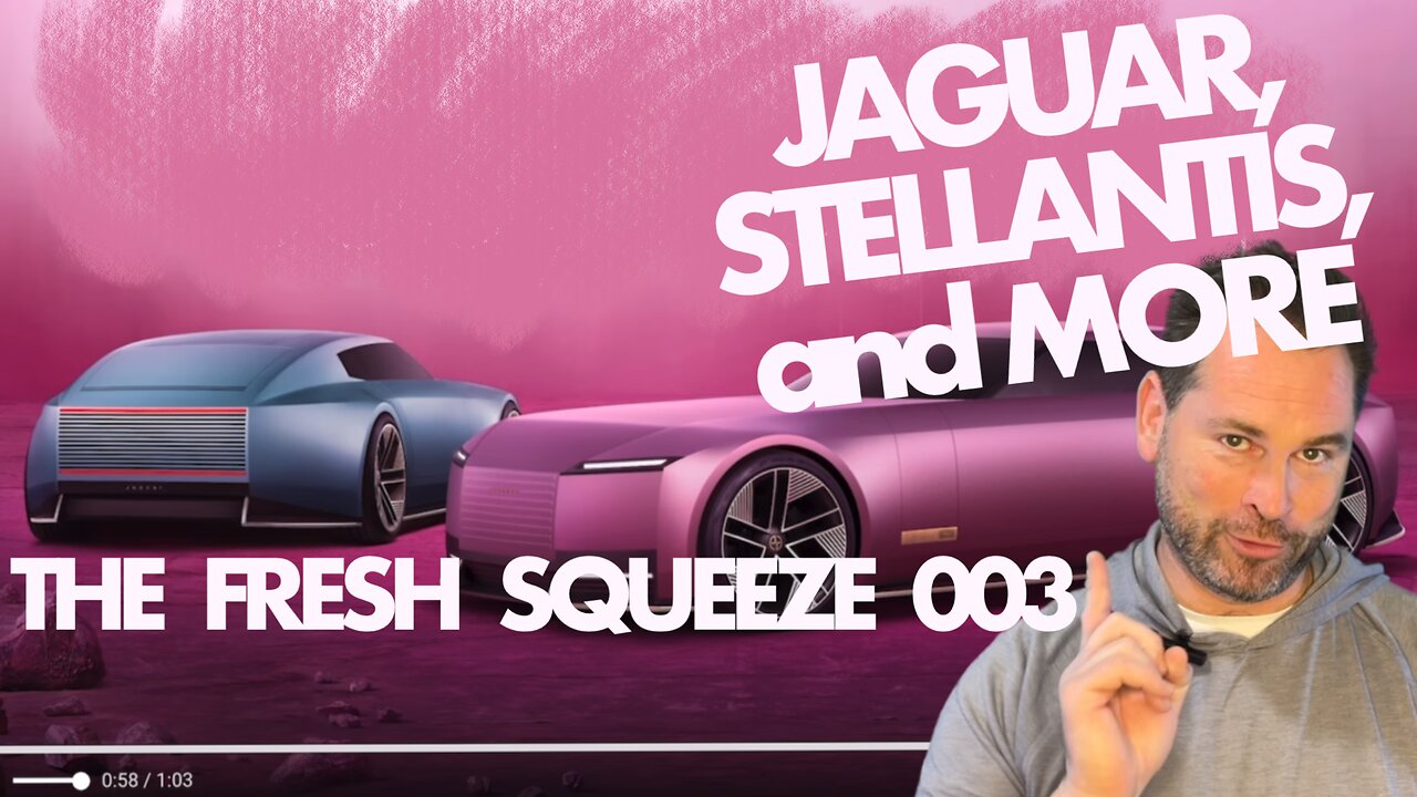 The Fresh Squeeze 003 - Jaguar, Stellantis, EV tax credits and the 2025 Subaru WRX