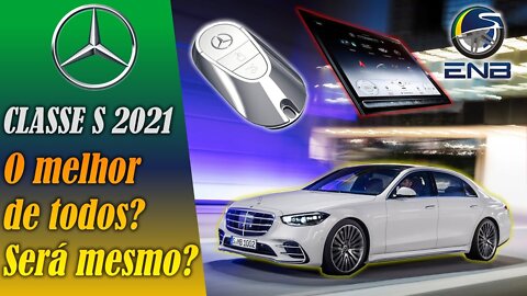 Briefing #7 - Nova Mercedes Classe S 2021! Muito a frente do seu tempo