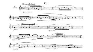 CONCONE Lyrical Studies for Trumpet or Horn 12 Allegretto Brilhante w/Orchestral Play Along