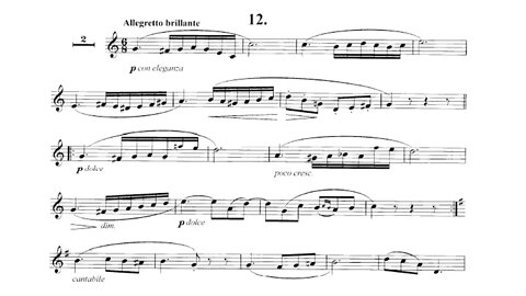 CONCONE Lyrical Studies for Trumpet or Horn 12 Allegretto Brilhante w/Orchestral Play Along