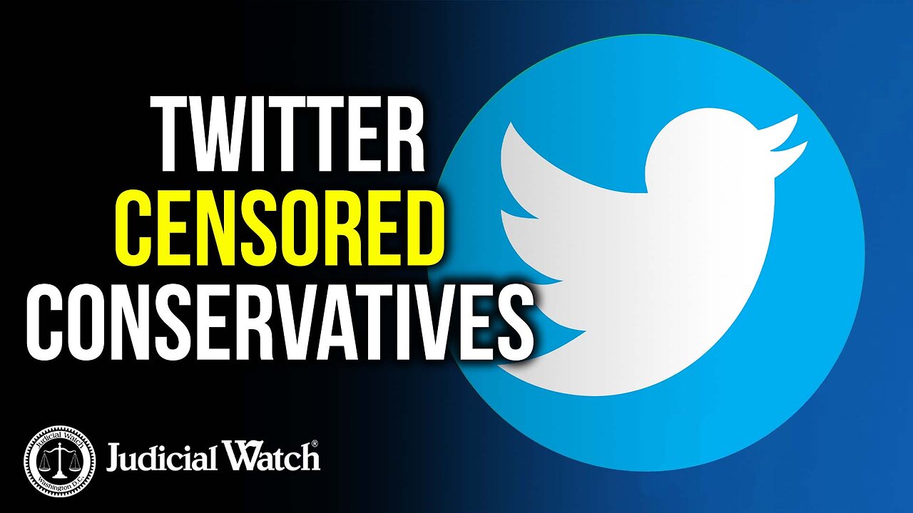 PROOF! @Twitter Censored Conservatives!