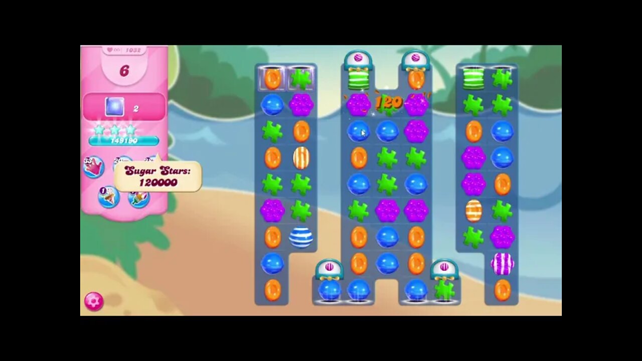 Candy Crush Saga Level 1032