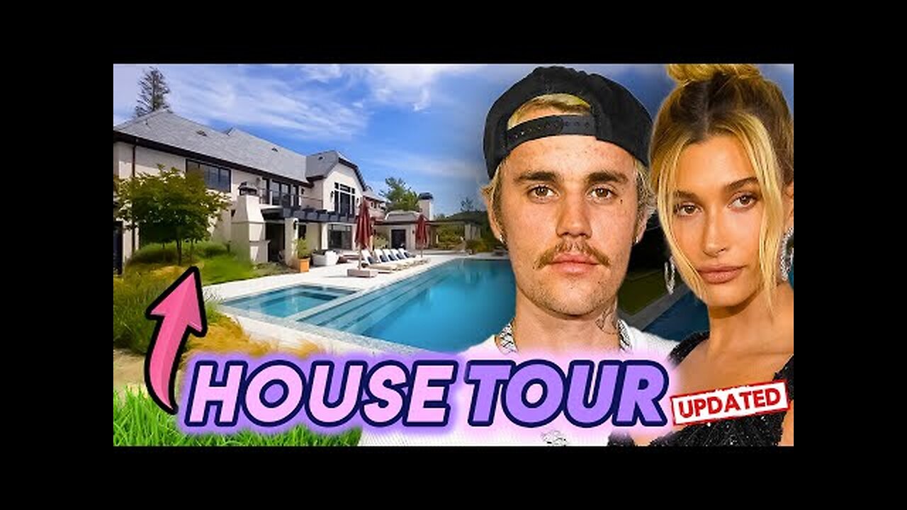 Justin & Hailey Bieber - House Tour UPDATED - NEW Beverly Park Mansion