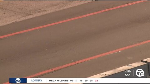 MDOT explains reasoning behind orange lanes in construction zones