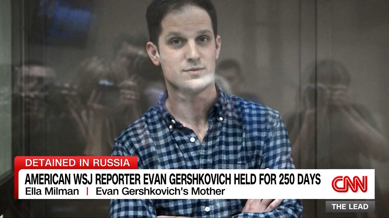 American WSJ reporter Evan Gershkovich held for 250 days