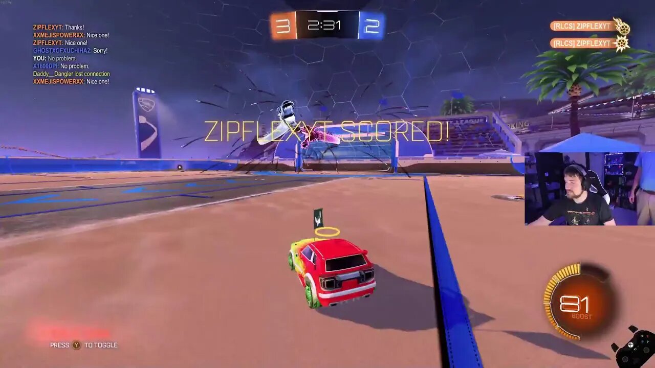 Rocket League Stream! New Camera Angle!