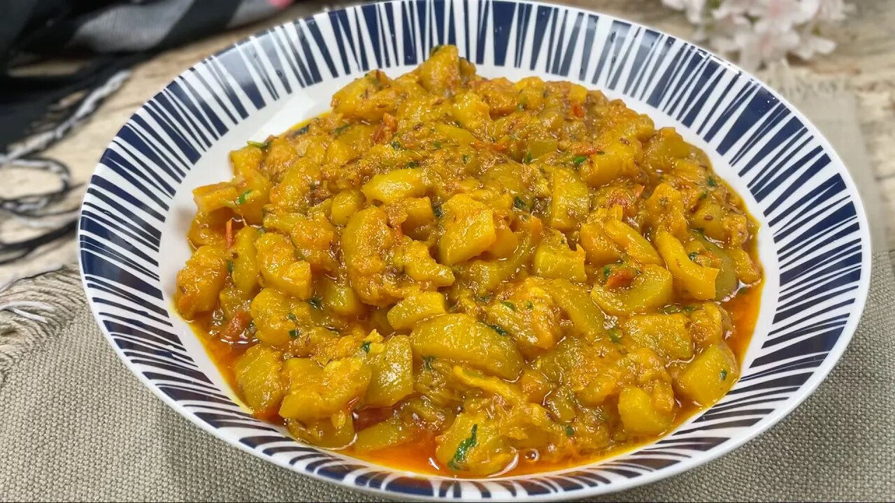 Courgette Curry Recipe • Indian Zucchini Recipe • Tori Ki Sabji Recipe • Courgette Recipe • Sabzi