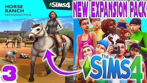 Sims 4 New Horse Ranch Expansion Pack | Ep. 3
