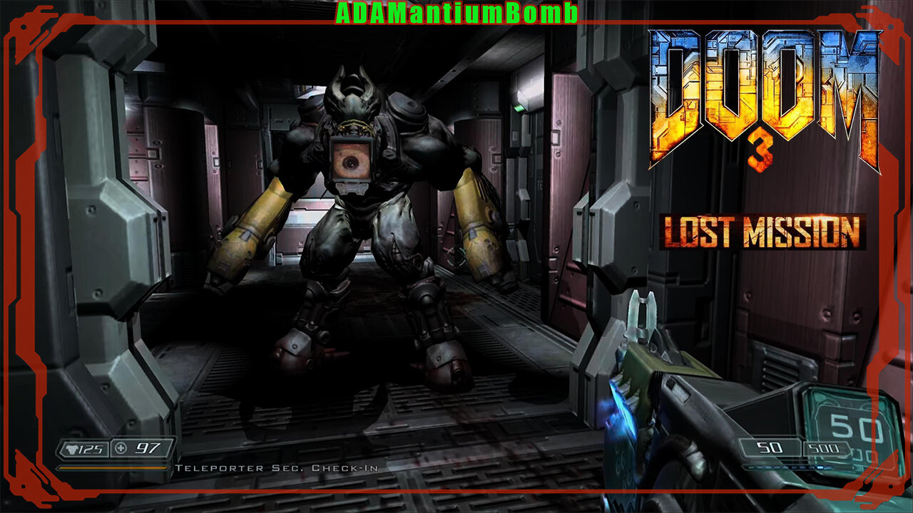 Doom 3: The Lost Mission - Friday Night DOOM #000 043 | Veteran Mode (Doom 3) Exis Labs - Sector 2