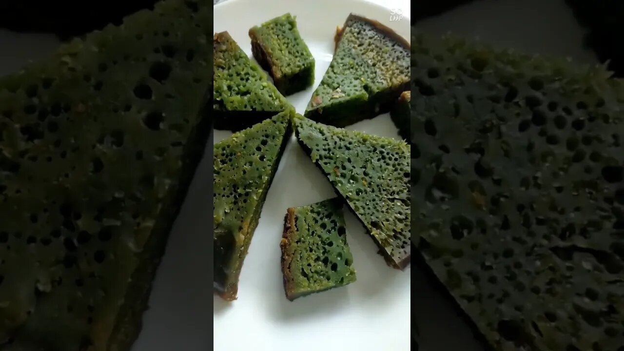 #shorts pandan honeycomb cake kek sarang semut