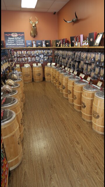 The wonderfully weird jerky at Beef Jerky Outlet