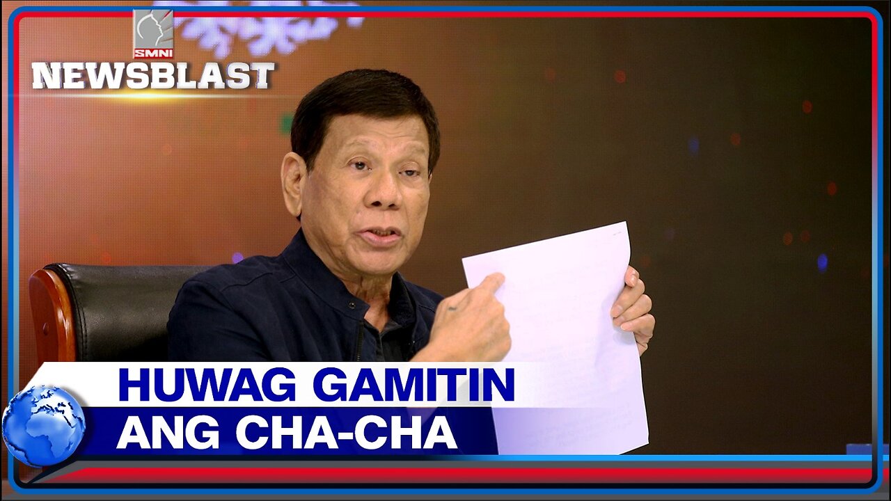 FPRRD, muling iginiit na huwag gamitin ang Cha-Cha para sa sariling ambisyon