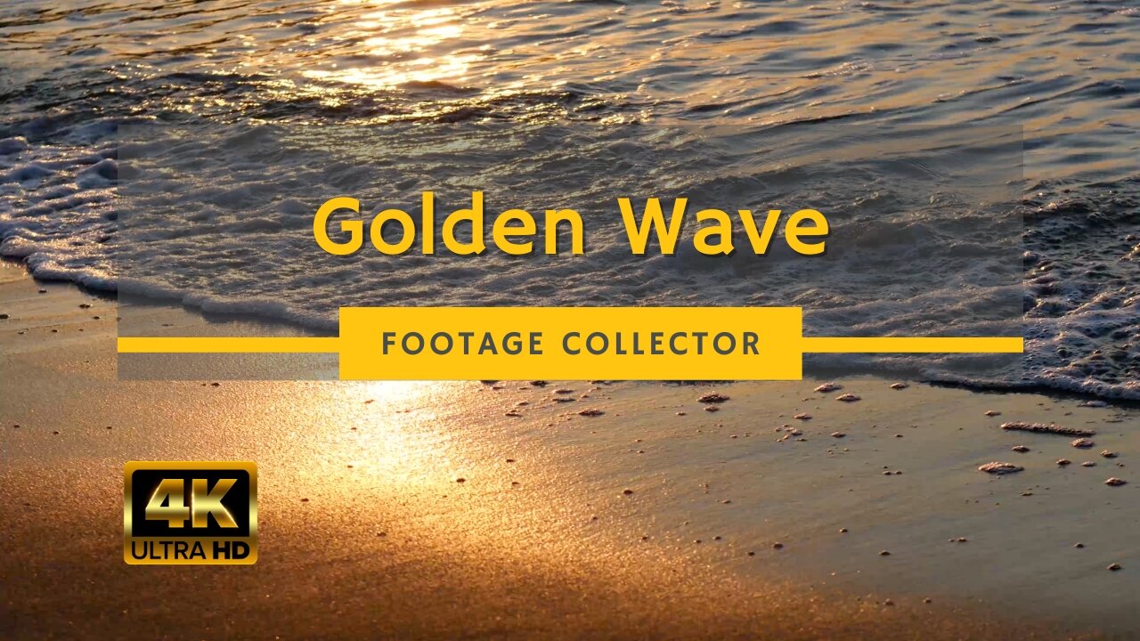 Relaxing music Sleep Music Study Sleeping - Golden Wave - HD 1080p