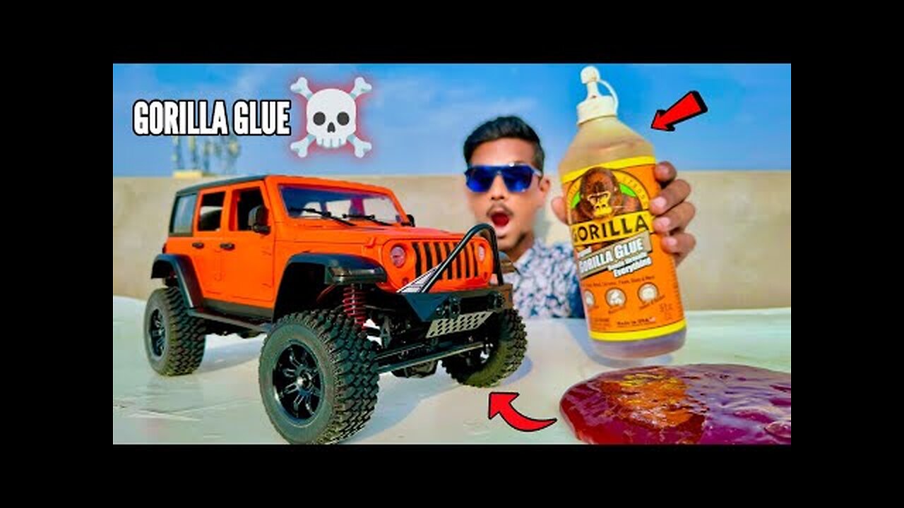 RC 5 Door Thar Vs World’s Strongest Gorilla Glue - Chatpat toy TV