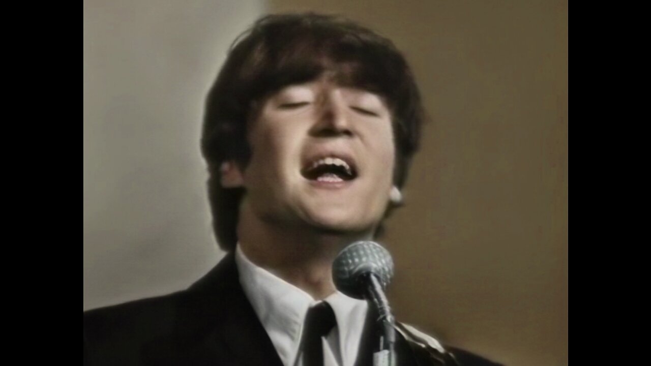 The Beatles - Twist And Shout (Colorized) [ed sullivan]