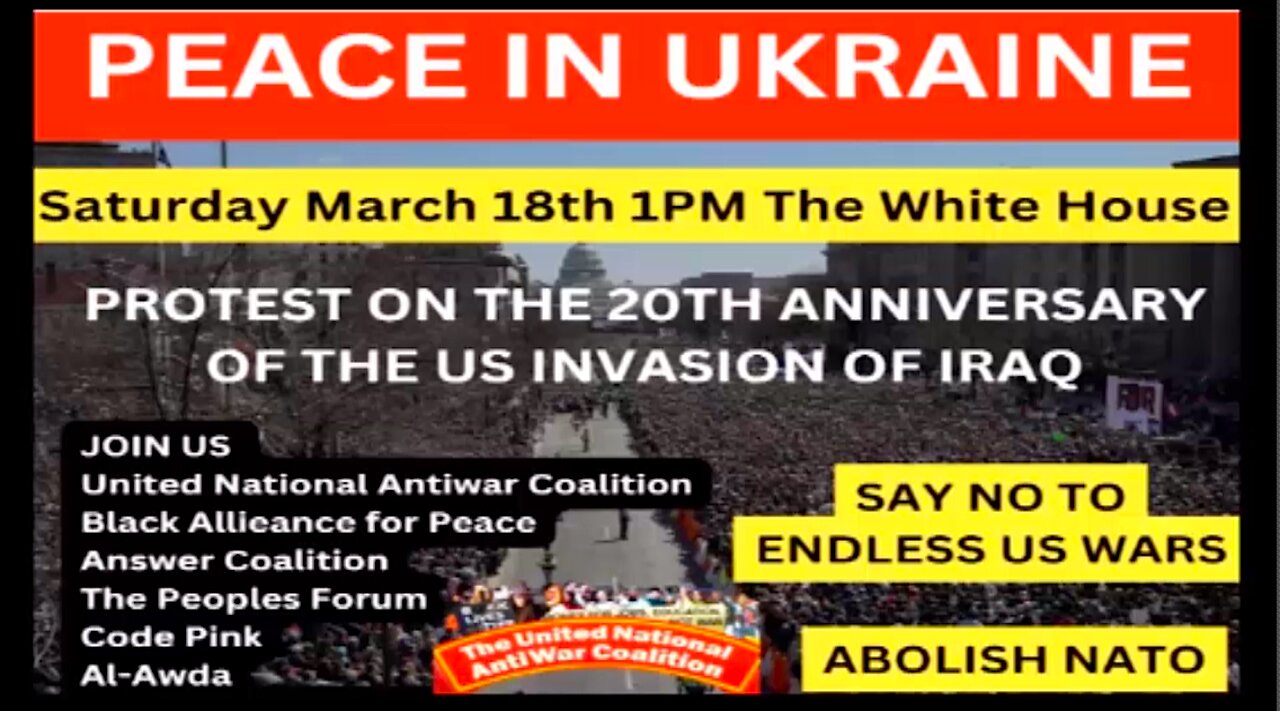 FAULT LINES - NATIONAL ANTI-WAR DEMONSTRATIONS
