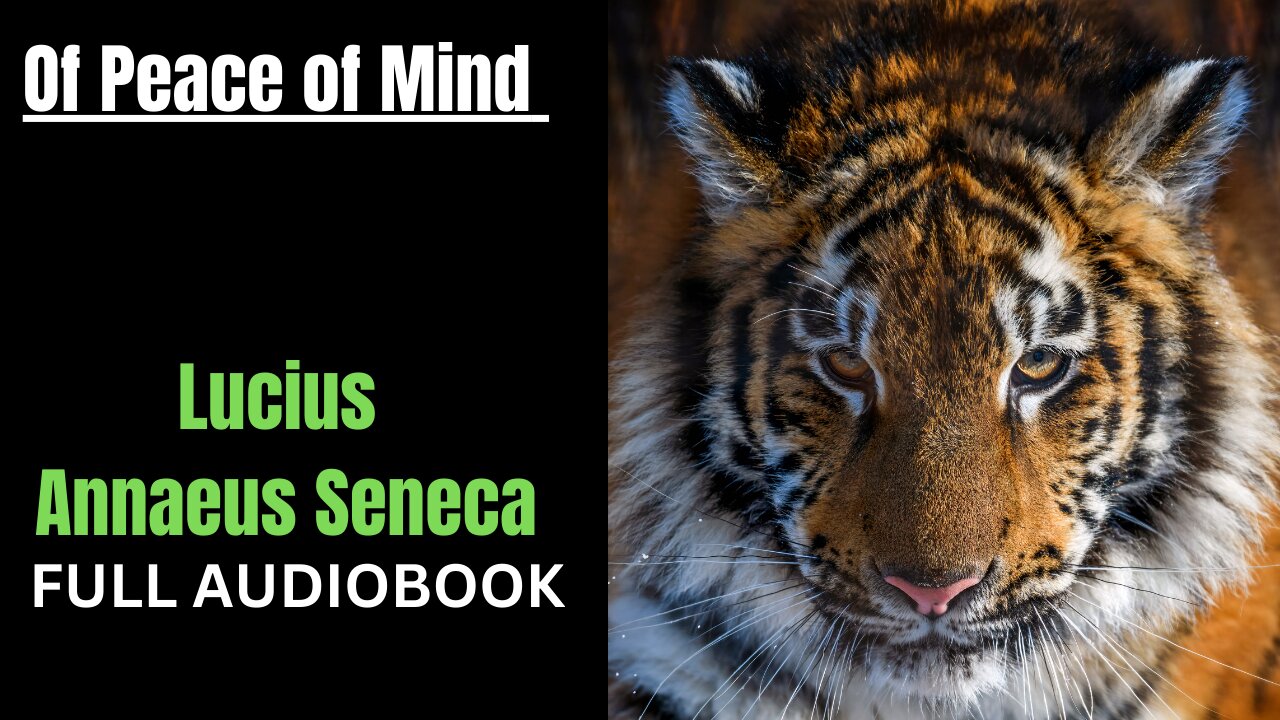 Of Peace of Mind Lucius Annaeus Seneca