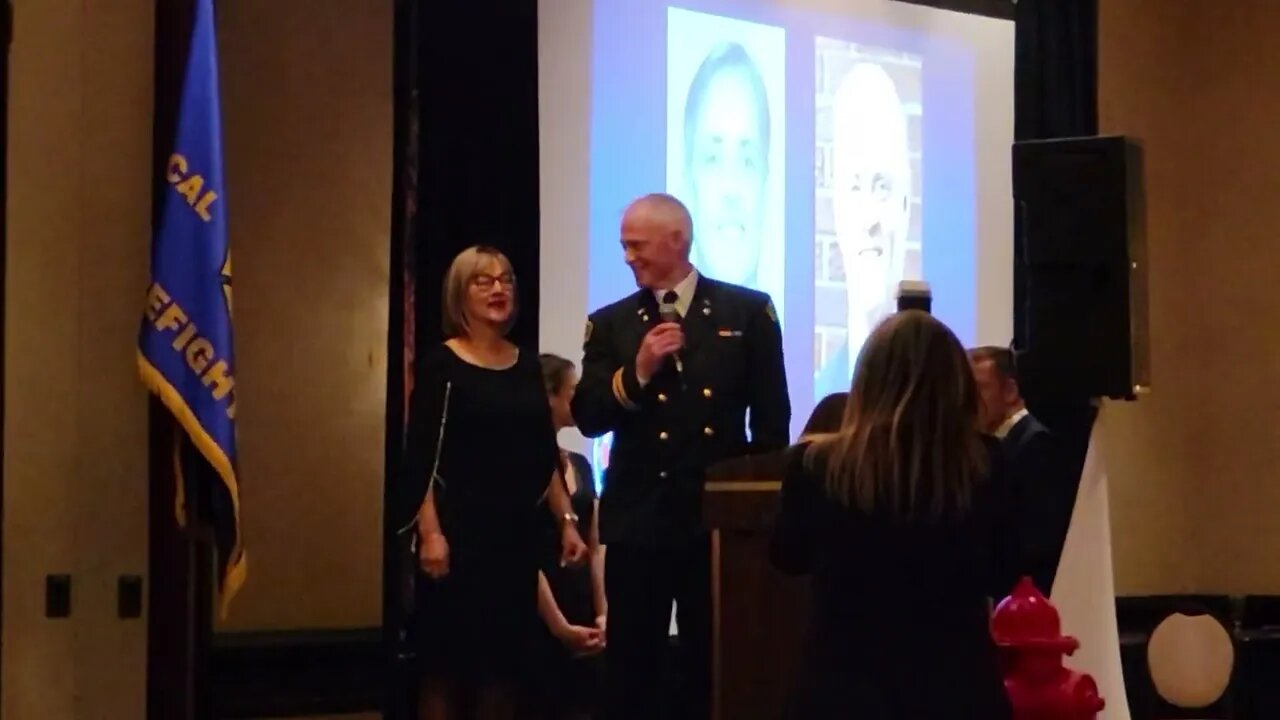 We're All Here Bob! , Good Job!, Edmonton Fire Rescue Retirement Ball 2022