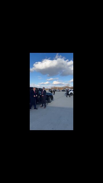 Trump greets Philadelphia area Law Enforcement!!!