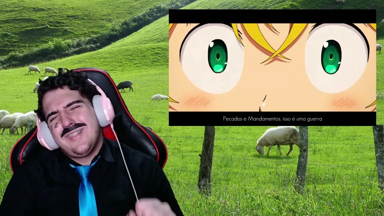 PASTOR REACT Rap do Meliodas (Nanatsu no Taizai) - PECADO DA IRA | BLAZE 11 feat. @Basara