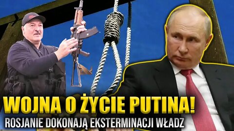 Wojna o ŻYCIE Putina i Łukaszenki! Żurawski vel Grajewski: Rosjanie dokonają EKSTERMINACJI władz