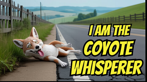 I'm The Coyote Whisperer - DON'T TRY THIS AT HOME!
