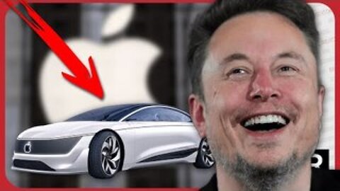 What Elon Musk just said about Apple's ELECTRIC CAR FAILURE is spot on