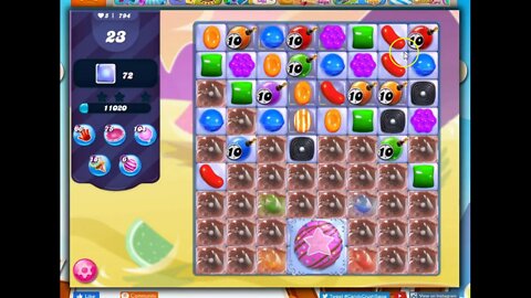 Candy Crush Level 794 Talkthrough, 25 Moves 0 Boosters