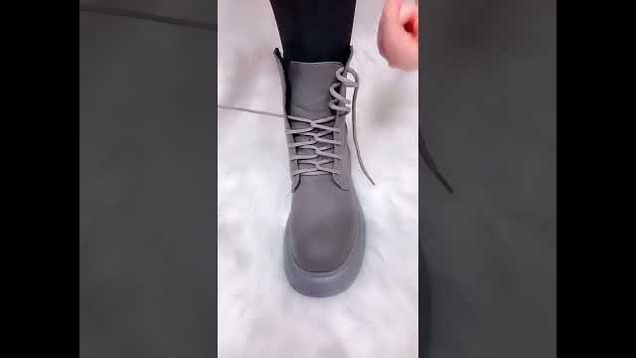 Trending Video Tie the Shoelace #Short