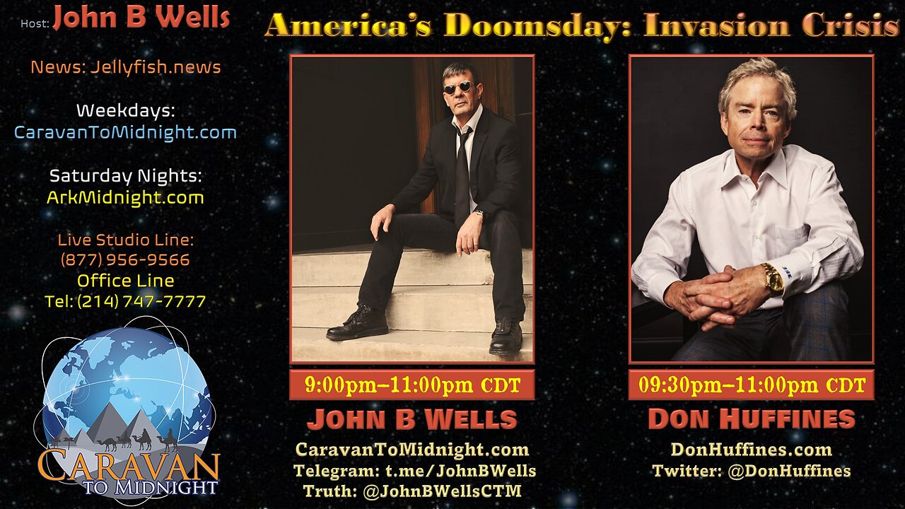 America's Doomsday: Invasion Crisis - John B Wells LIVE