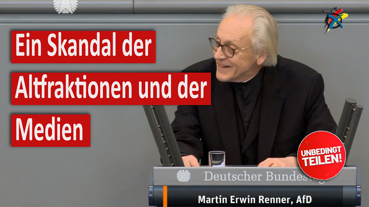 Ein Skandal der Altfraktionen und der Medien.